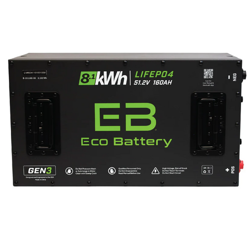 Eco Battery 51V 160Ah LifePo4 Lithium Battery Only, BTRY-748