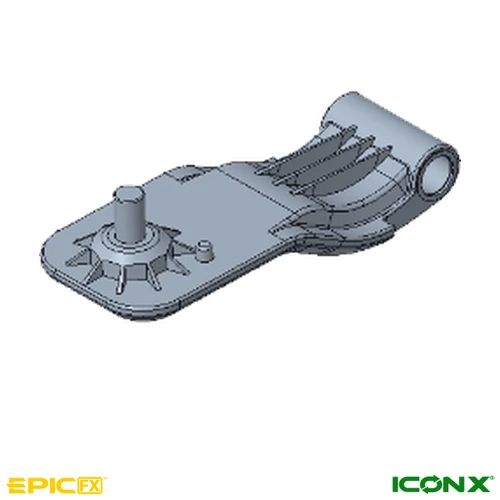Storage Box Hinge for EPIC E40FX Golf Carts, BD-EPFX519, 3401014212