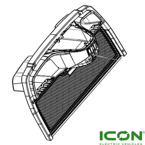 Dashboard for ICON GAS G40, G40L, G60, G60L Golf Carts, DSH-401-ICG, 2.06.003.000113