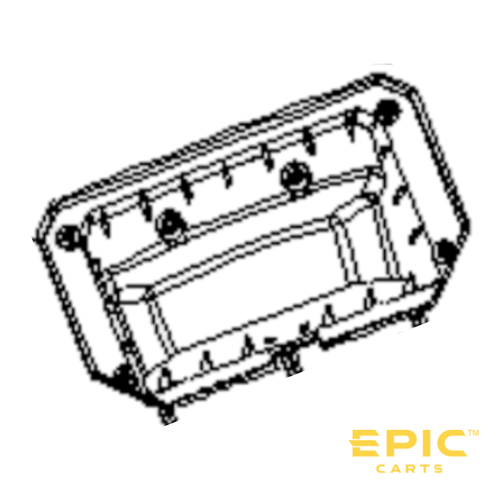 Display Base for EPIC E20FX, E40FX, E60FX and ICON i20X, i40X, i60LX Golf Carts, ACS-ICFX131, 2103024151