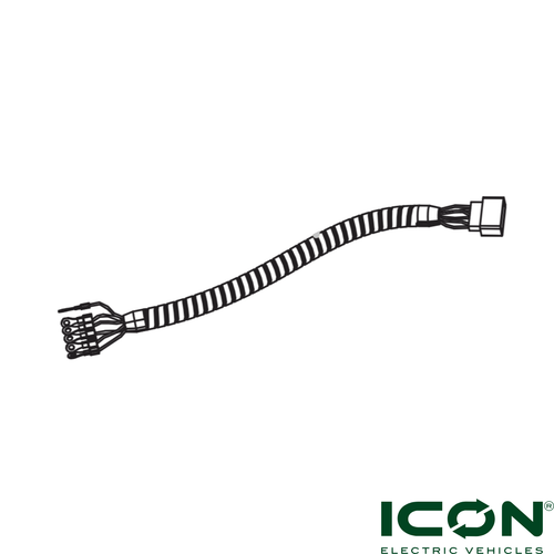 Display Wiring Adapter Cable for ICON HD Golf Carts, BD-127-HD, 3.202.16.030216