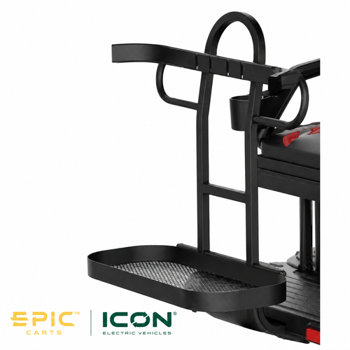 Forward or Rear Facing Golf Bag Attachment Holder for ICON i40X, i60LX & EPIC E60FX Golf Carts, ACS-ICFX151, 2103026980