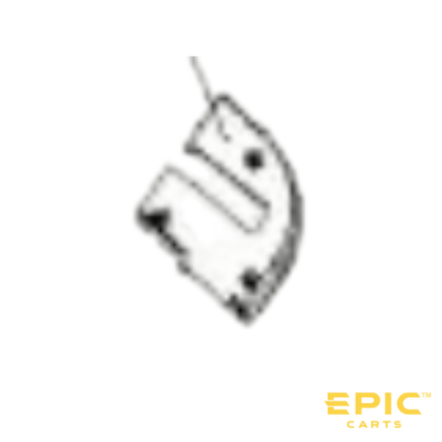 Passenger Side (Right) Seat Belt Cover Assembly for EPIC E40FX Golf Carts, ST-EPFX1061, 2103025674
