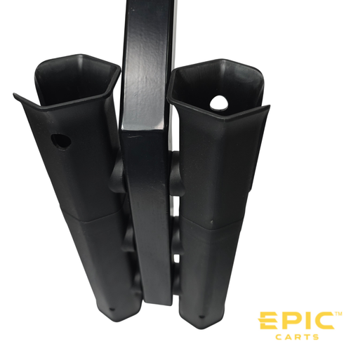 Fish Rod Bracket Assembly for EPIC E40FX Golf Carts, ACS-EPFX141, 2104026862