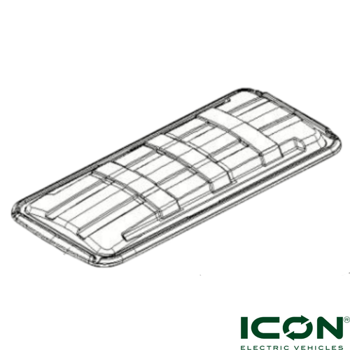 4 Seater Roof for ICON i40X Golf Carts, 3401013247