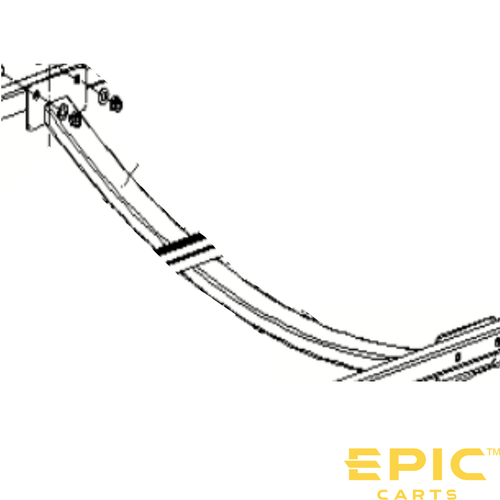 Roof Liner Rod for EPIC E40FX Golf Carts, TP-EPFX367, 3304032742