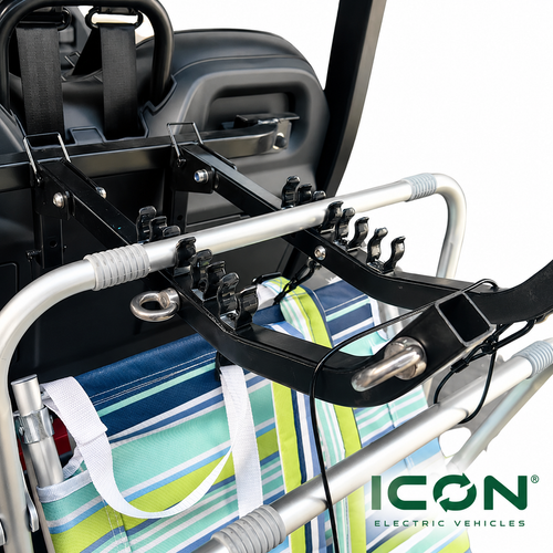 Beach Chair Holder for EPIC i40FX Golf Carts, ACS-EPFX132-IX
