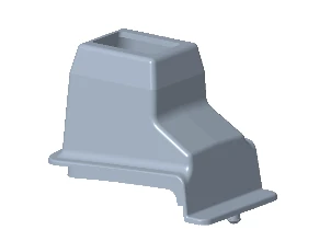 Rear Post Lower Cover Right - BD-EPFX460
