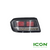 Driver Side (Left) Rear Taillight for ICON Golf Cart, LIGHT-704-IC, 3.03.001.900062, 3.202.01.010006