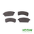 ICON Front Disc Brake Pads for ICON i20, i40, i60, i80 Model Golf Carts Full Replacement Front Set Driver & Passenger Set of 4 Pads, BRAK-607-IC