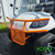 Pack of 2 Orange Steel Brush Guard for ICON i20, i40, i60, i80 Non-Lifted Golf Cart Models, BRG-702-IC-OGx2, 2.08.001.000071