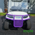 Pack of 2 Purple Steel Brush Guard for ICON i20, i40, i60, i80 Non-Lifted Golf Cart Models, BRG-702-IC-PLx2, 2.08.001.000066