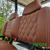 ICON Premium Chestnut Custom Seat Cool Touch Base with Double Diamond Pattern and Tan Stitching, STC-CHTDDTAN-IC-PREM