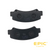 Front Brake Pad (Set of 2) for EPIC E40L, E40FL, E60L Golf Carts, BRAK-EP501X2, 3600000785