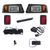 12-48 Volt LED Hi-Low Beam Deluxe Light Kit with Brake Pads for Yamaha G22 Golf Carts, LIGHT-PBL1003DS