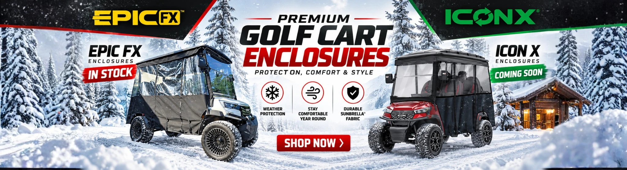 Shop Golf Cart Enclosures
