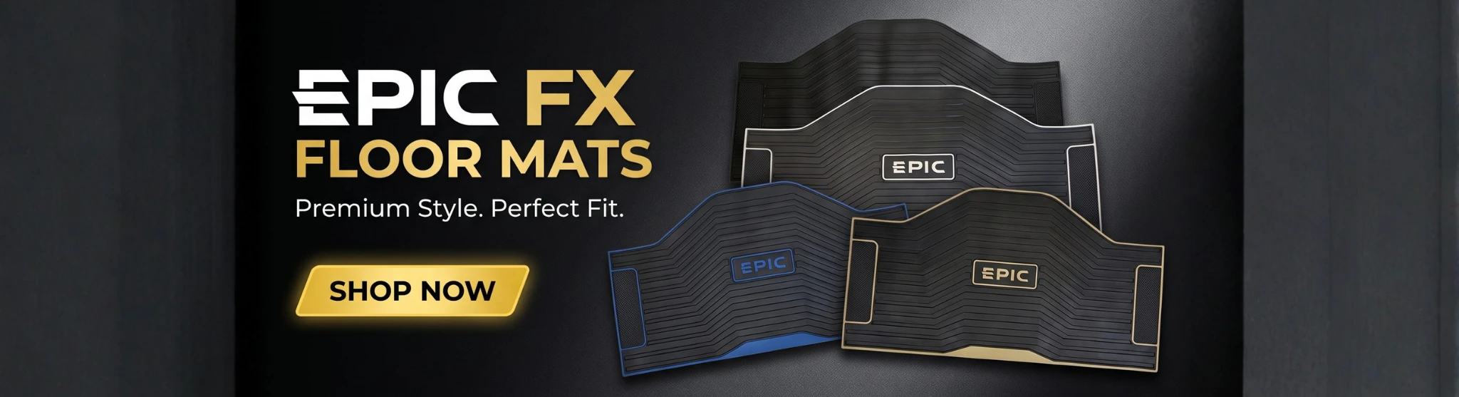 EPIC FX Floor Mat Assembly for E20FX, E40FX and E60FX Golf Carts