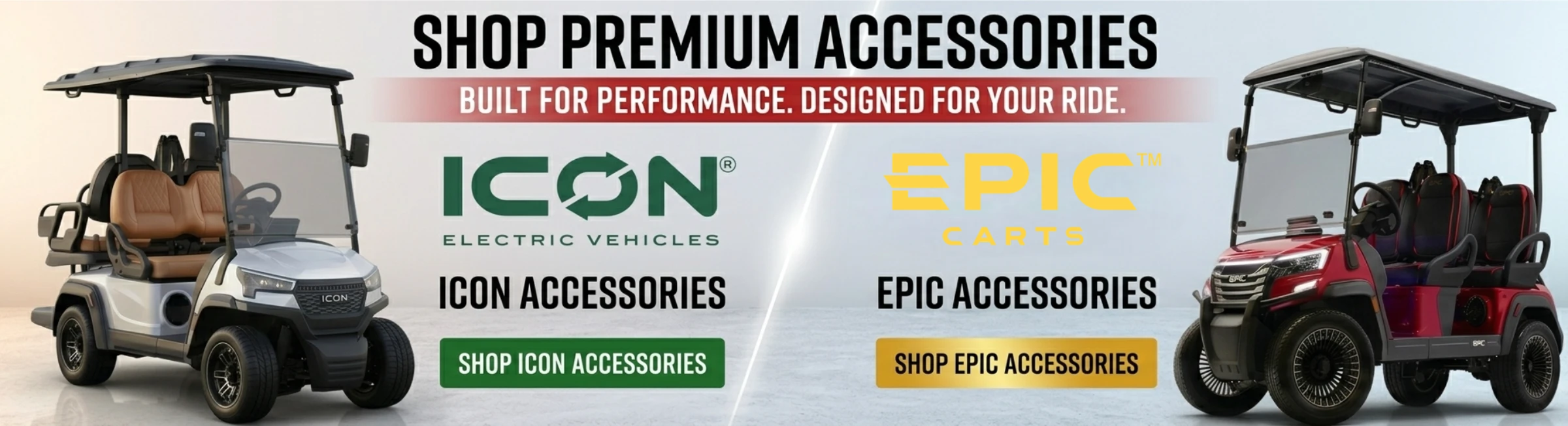 Shop Premium ICON and EPIC Accessories