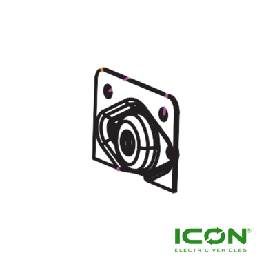 Brake Master Cylinder Plate for ICON Commercial, ICON-HD, ICON Gas, and ...
