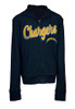 Girls Los Angeles Chargers Hoodie Full Zip Brushed Knit Jacket