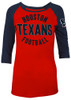 Houston Texans Raglan Shirt Women's Graphic T-Shirt