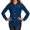 Minnesota Twins Women's Long Sleeve Dress Shirt