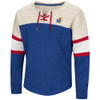 Kansas Jayhawks KU Girls Sweatshirt Oversized Pullover