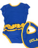 University of Utah Utes Creeper, Bib and Bootie Set Infant Girls