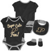 Purdue University Creeper, Bib and Bootie Set Infant Girls