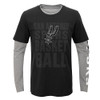 Youth Boys San Antonio Spurs Tee Shirt 3 in 1 Combo Set