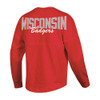 Girls University of Wisconsin Badgers Oversized Spirit Fan Jersey Shirt