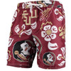 Men's FSU Florida State University Swim Trunks Floral Swim Shorts