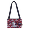 Ole Miss Rebels Purse Bloom Quilted Crossbody Handbag