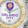 Men's Los Angeles FC Watch Two-Tone Gold Silver Watch