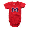 Infant Ole Miss Rebels Bodysuits 3 Pack Organic Cotton Set