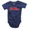 Infant Ole Miss Rebels Bodysuits 3 Pack Organic Cotton Set