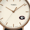 Ladies Timex University of Wisconsin Badgers Watch Rose Gold Grace Watch