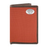 Youth University of Texas Longhorns Wallet Nylon/Leather Concho Wallet