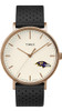 Ladies Timex Baltimore Ravens Watch Rose Gold Grace Watch