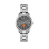 Women's Clemson University Tigers Bulova Watch Black/Silver Watch