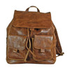 University of Oklahoma Sooners Leather Rucksack Tan Westbridge Backpack