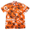 Men's Oregon State Beavers Floral Shirt Button Up Beach Shirt