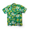 Men's North Dakota State University Floral Shirt Button Up Beach Shirt
