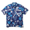 Men's Villanova University Floral Shirt Button Up Beach Shirt