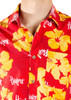 Men's Nebraska Cornhuskers Hawaiian Shirt Floral Beach Shirt