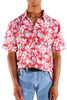 Men's Alabama Crimson Tide Bama Hawaiian Shirt Hibiscus Beach Shirt