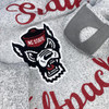Womens NCSU NC State Wolfpack Sweatshirt Comfy Terry L/S Crew