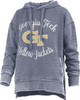 Women's Georgia Tech GT Hoodie Vintage Hooded Fleece Sweatshirt