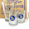 Ole Miss Rebels Pitcher and 2 Stein Glass Set Beer Set