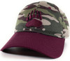 University of Montana Camo Hat Woodland Camo Two-Tone Cap